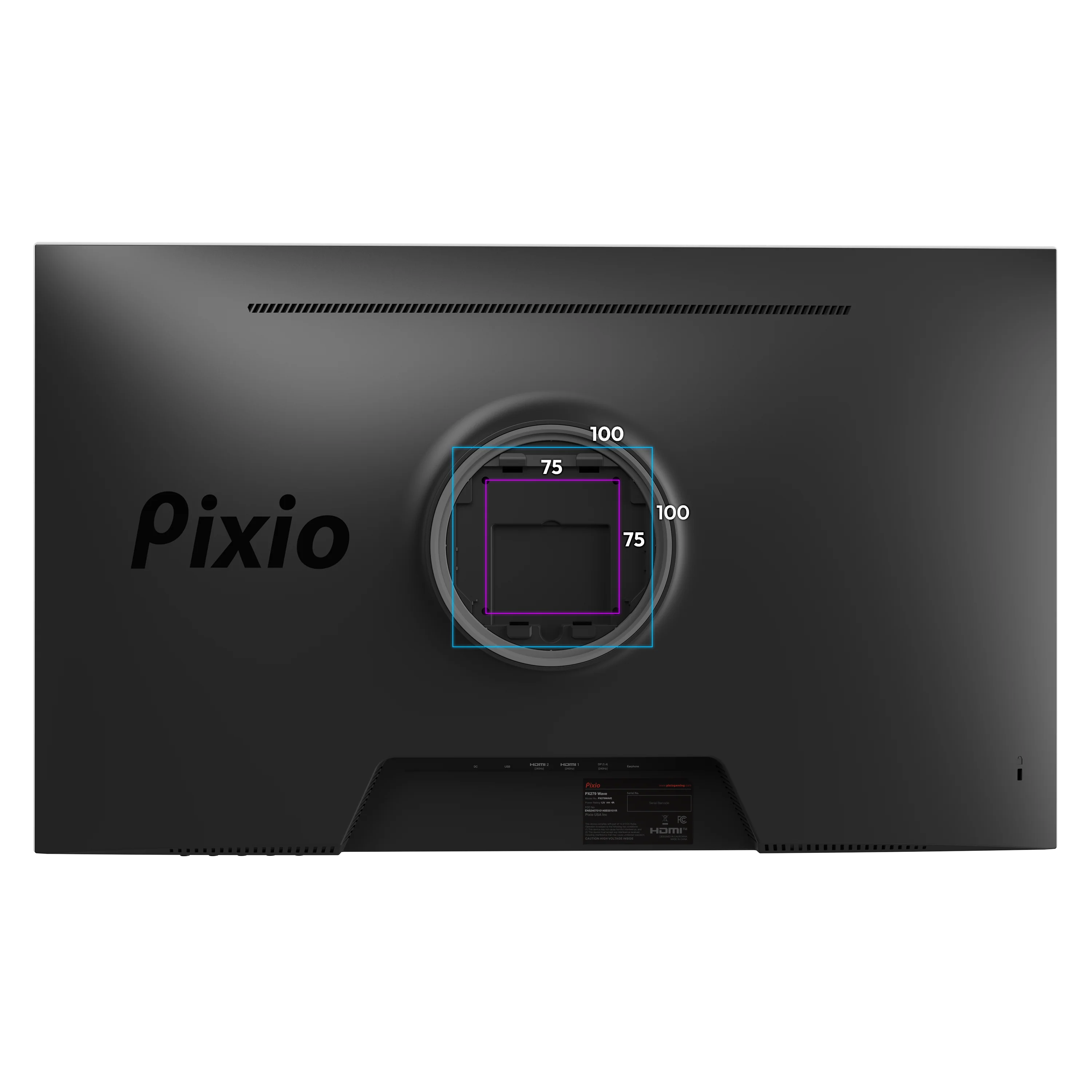 PX279 Wave Gaming Monitor - Certified Refurbished - Image 8