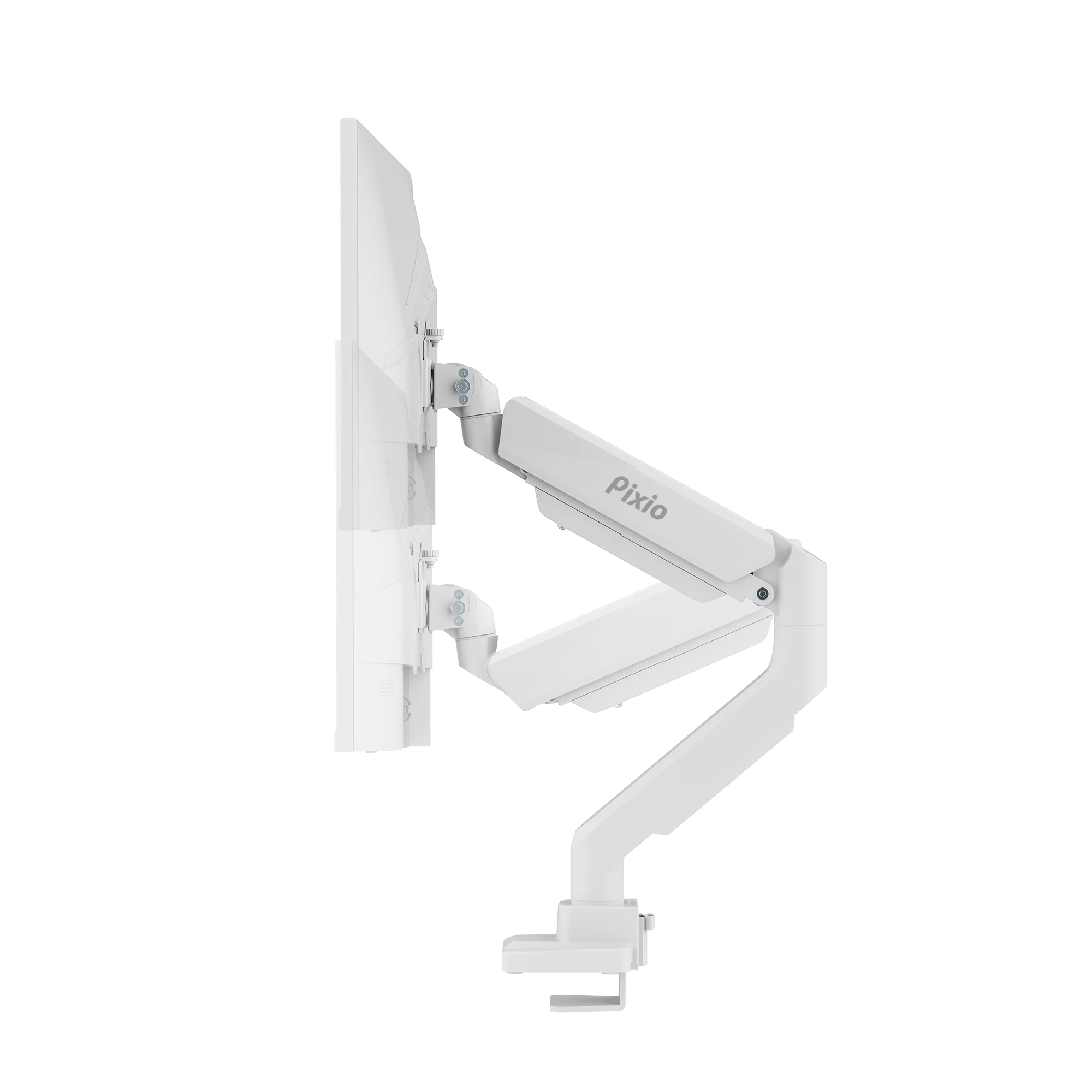 PS2S White Heavy-Duty Single Monitor Arm Mount - Certified Refurbished - Image 6