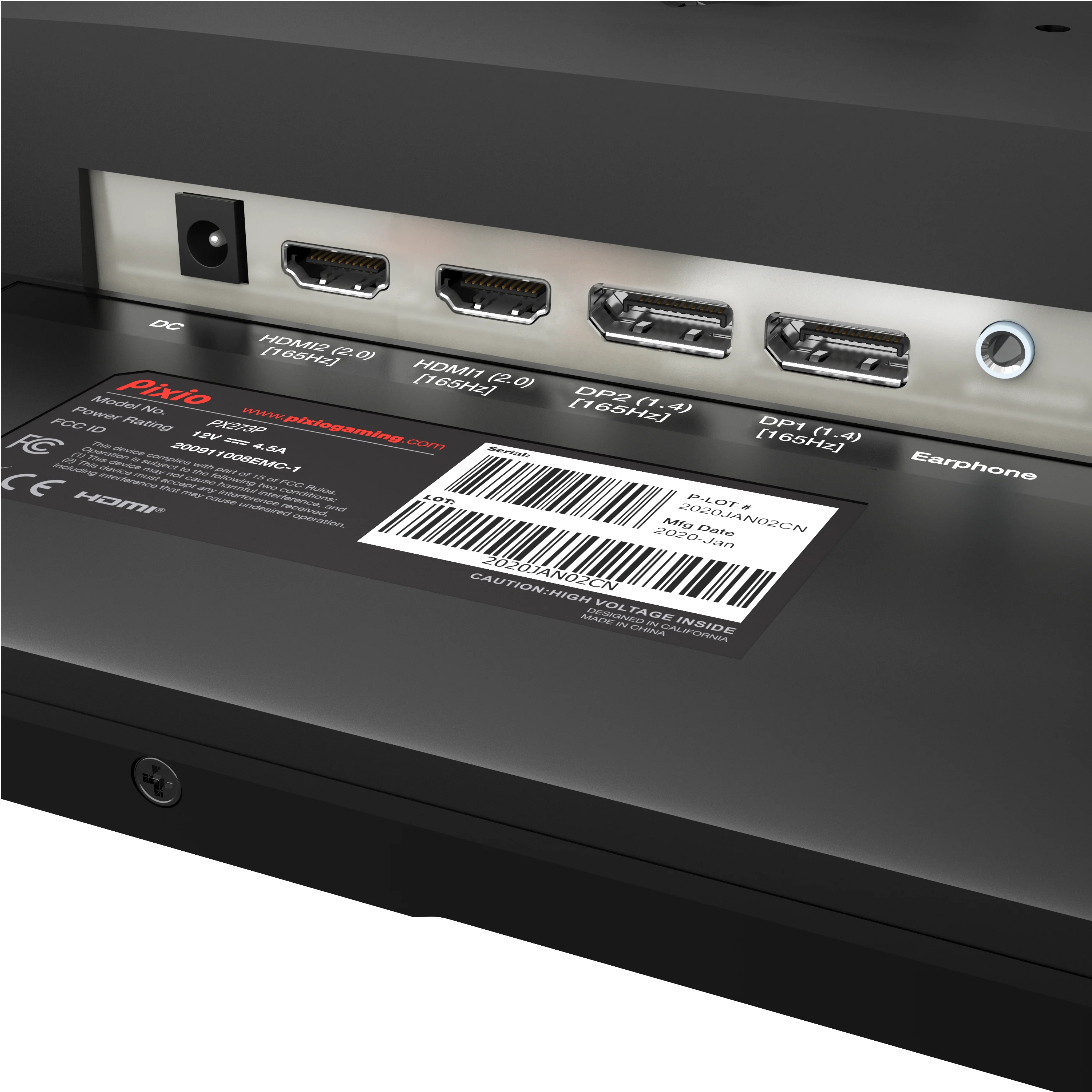 PX273 Prime Gaming Monitor 27in - Certified Refurbished - Image 7