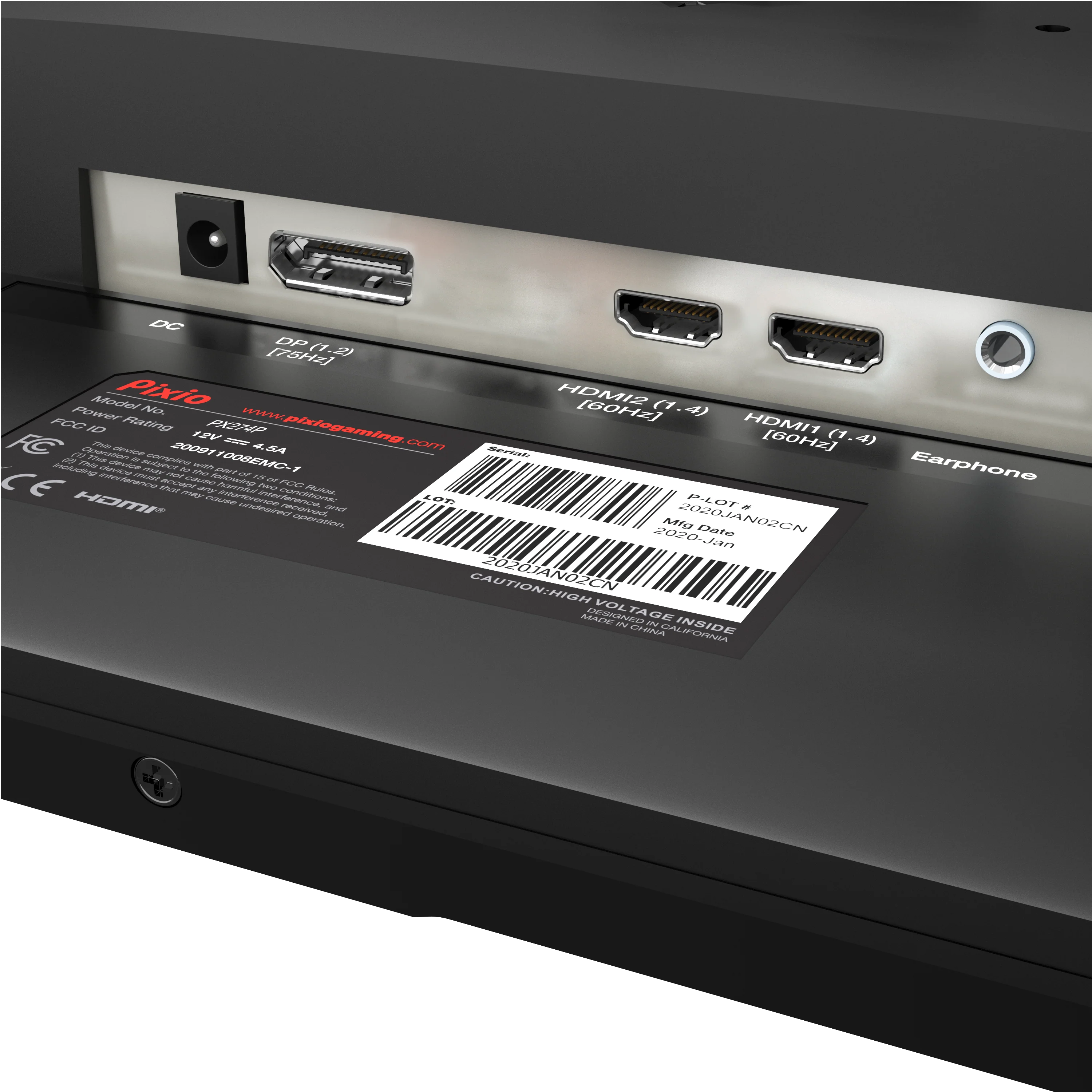 PX274 Prime Gaming Monitor - Certified Refurbished - Image 7