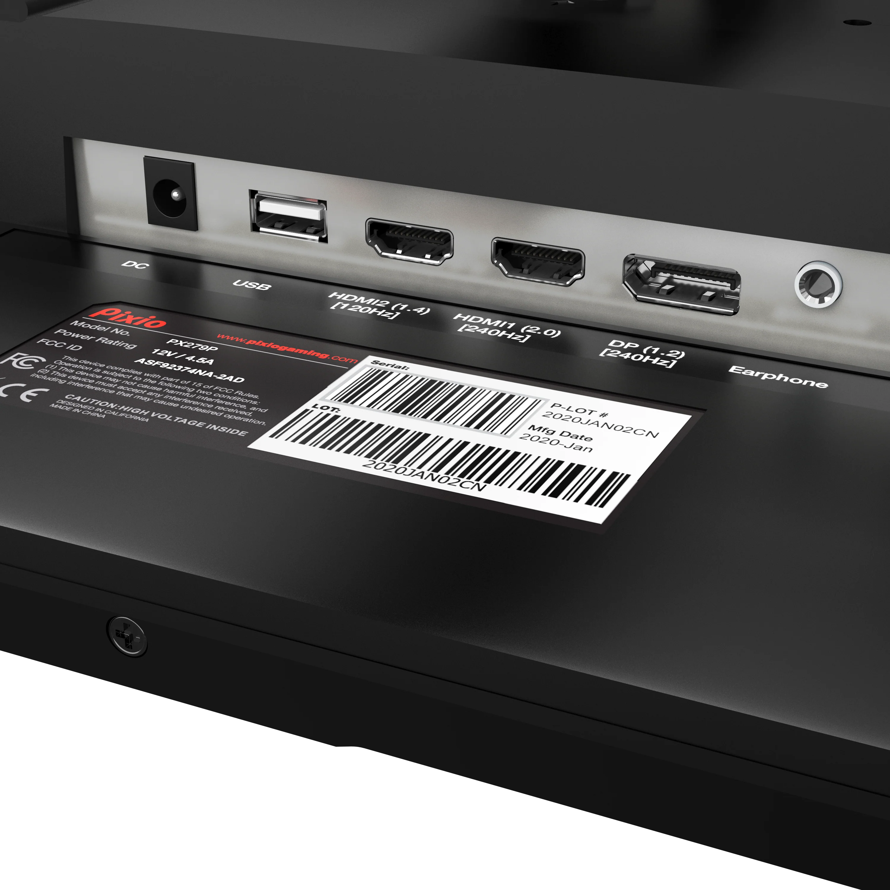 PX279 Prime Gaming Monitor 27in - Certified Refurbished - Image 6