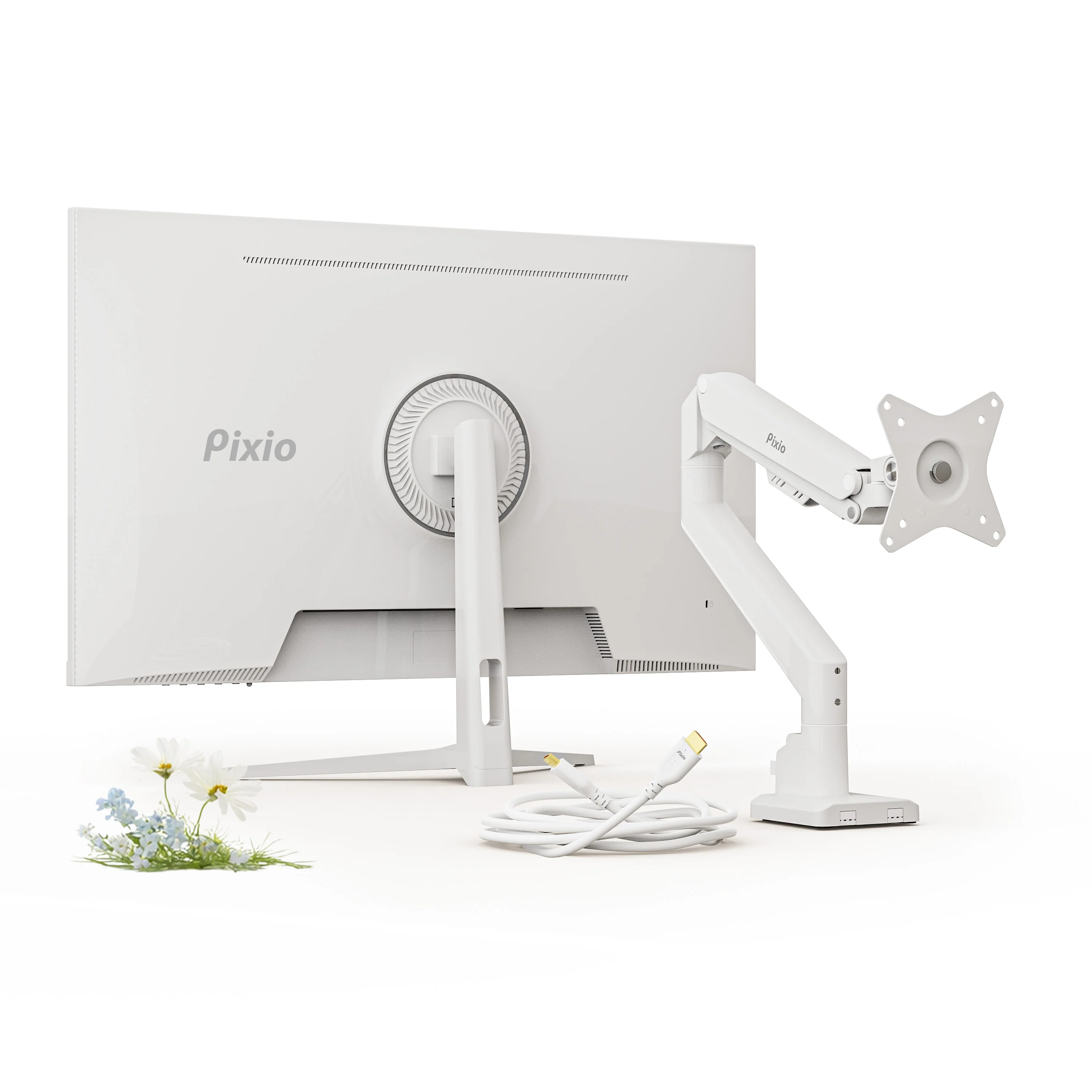 PX32U Wave Bundle: Includes Monitor Arm + Accessories - Image 4