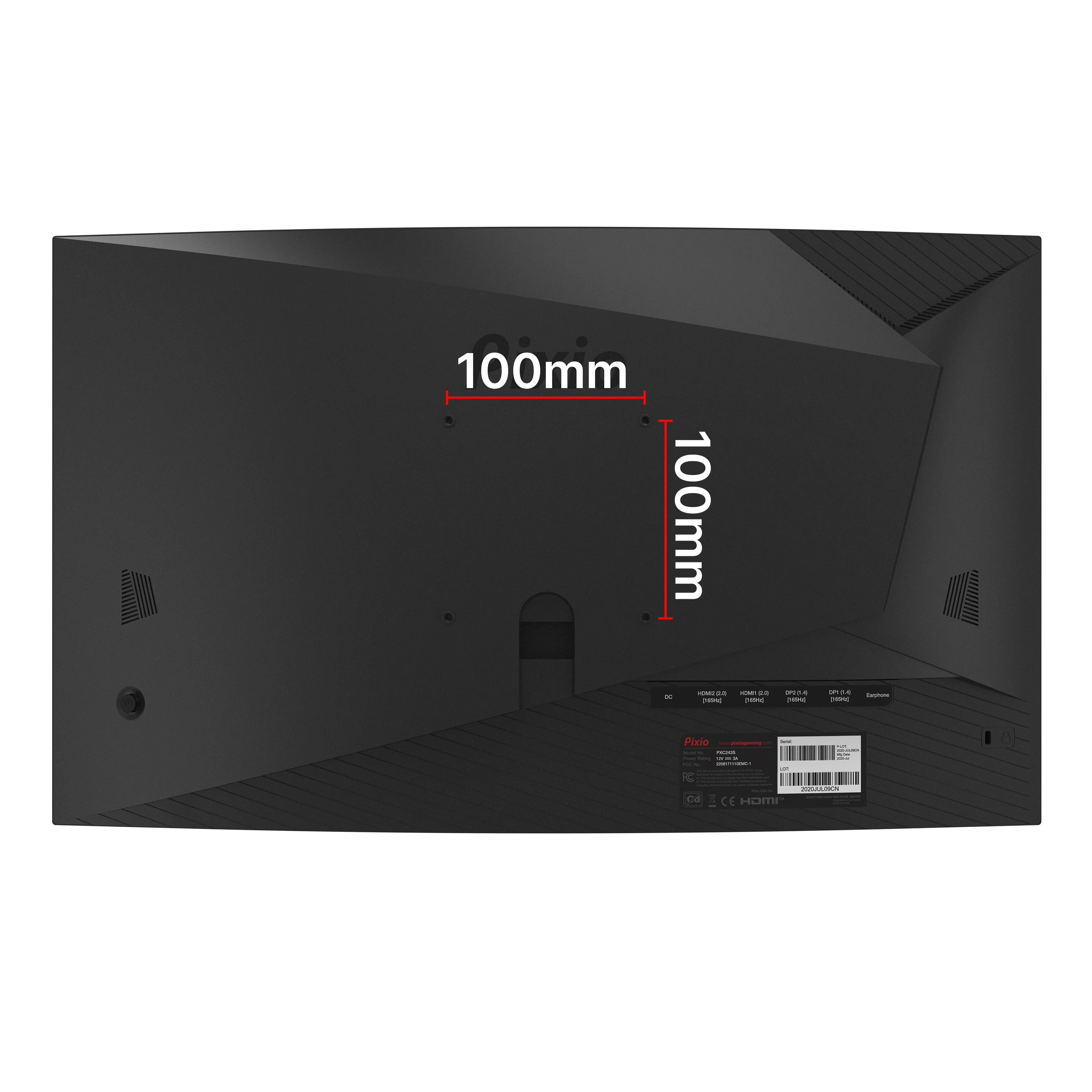 PXC243S 24-inch Curved Gaming Monitor - Image 8