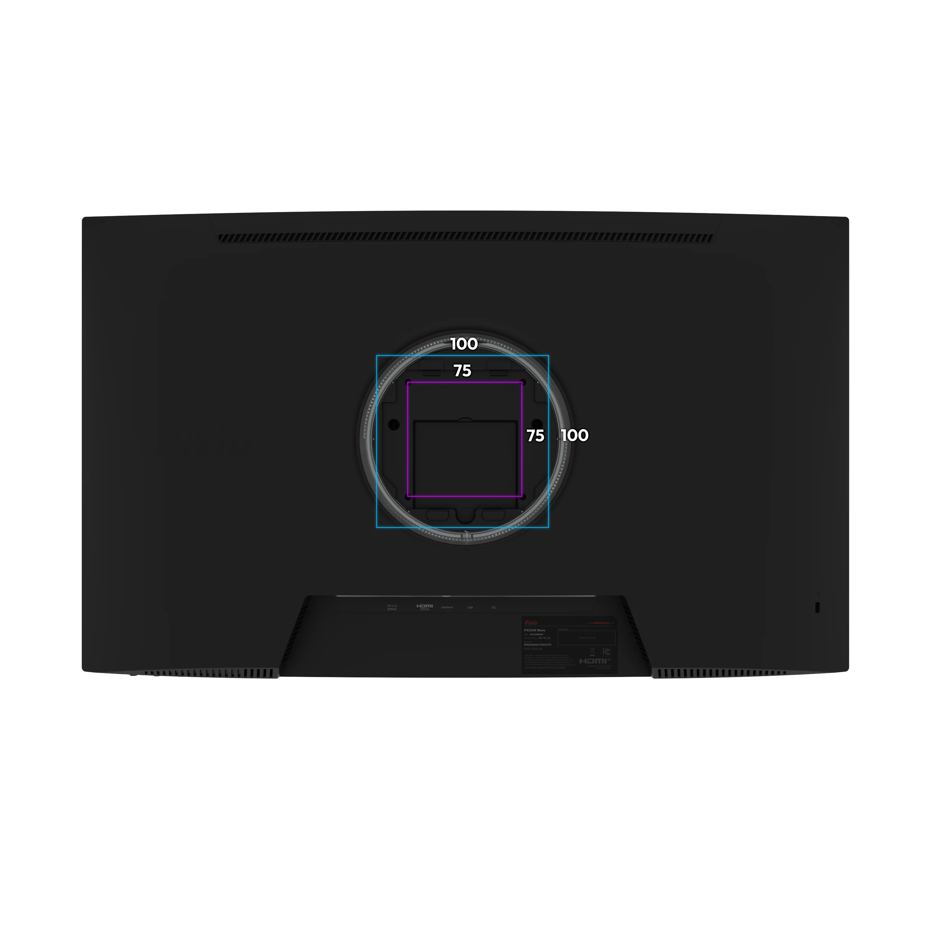 PXC248 Wave 24-inch Curved Gaming Monitor - Open Box - Image 10
