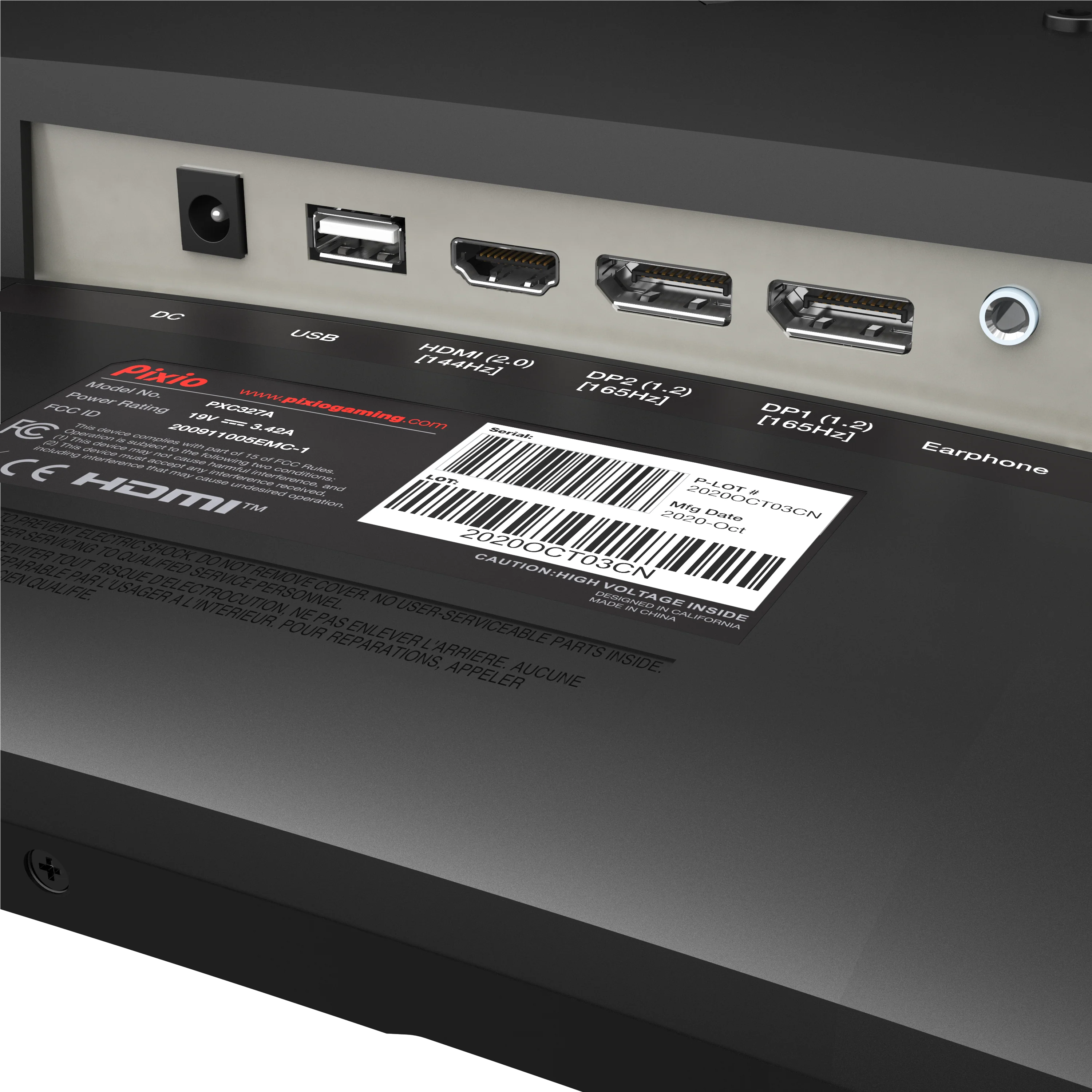 PXC327 Advanced Gaming Monitor - Certified Refurbished - Image 8