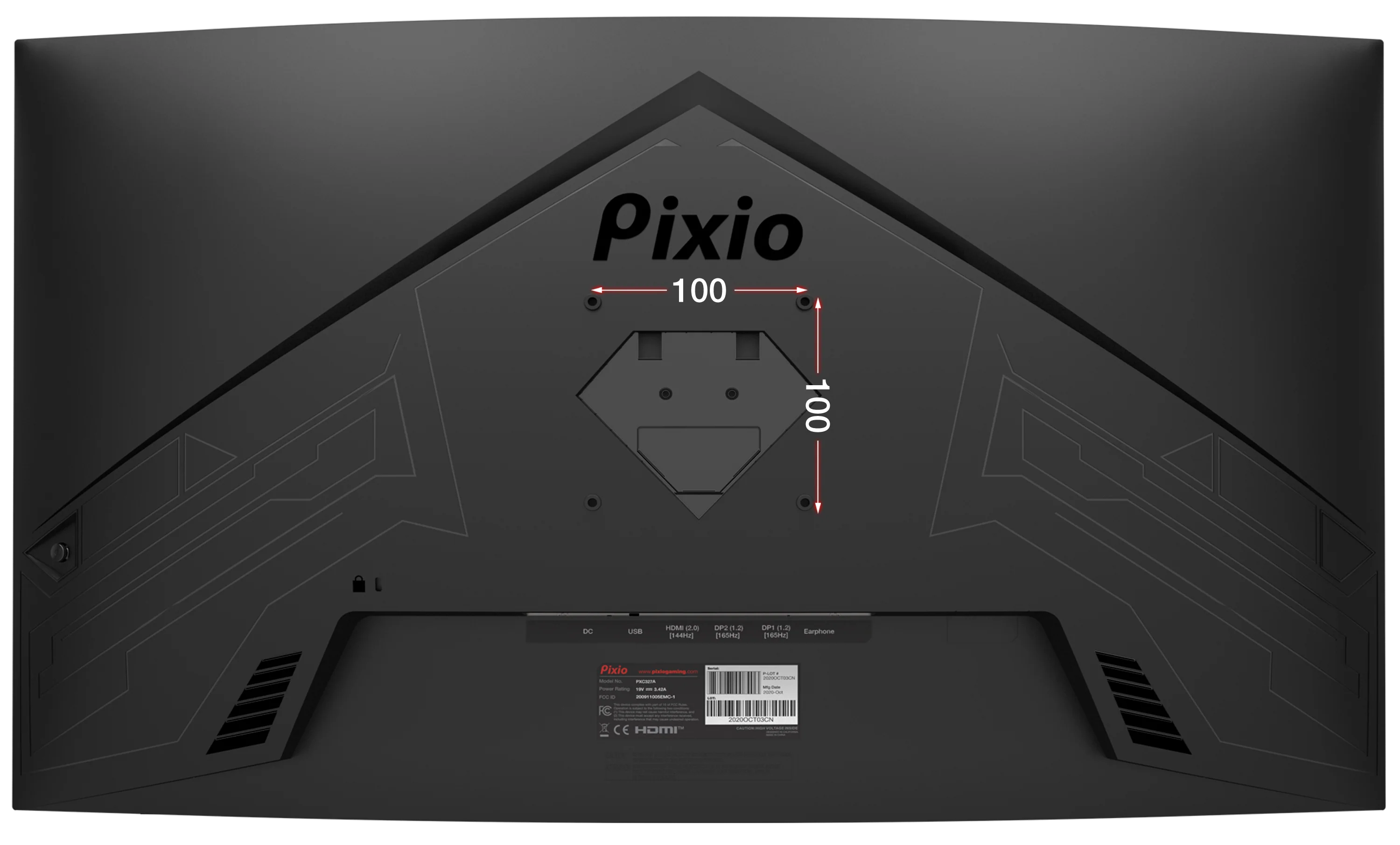 PXC327 Advanced Gaming Monitor - Image 9